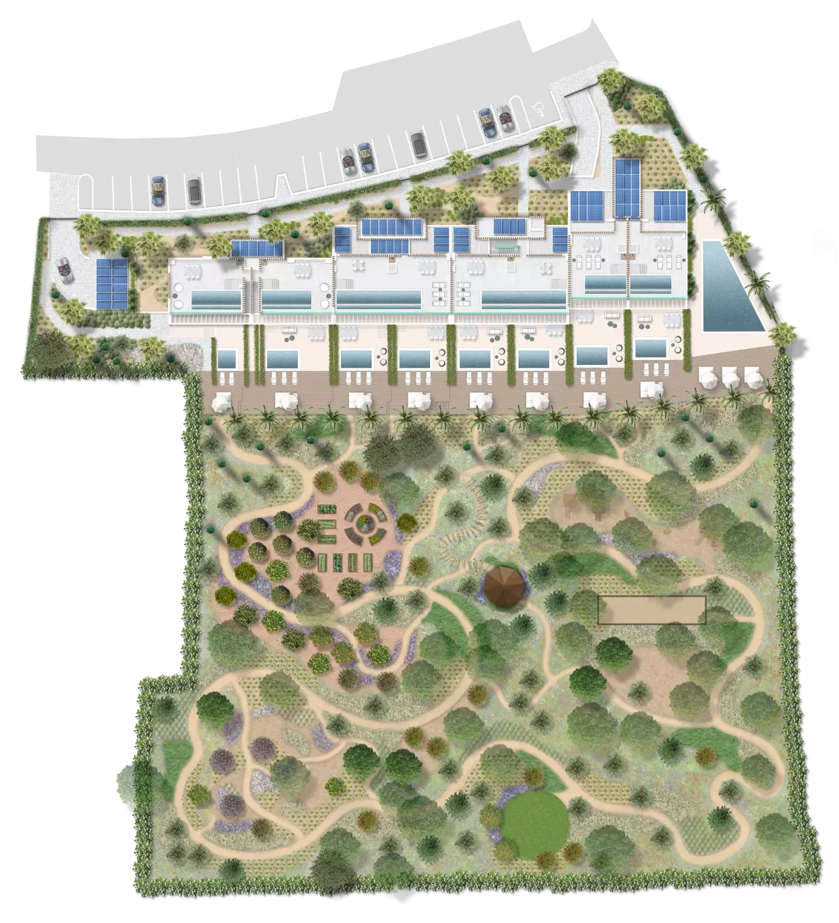 the-v-and-the-park-map THE Park map.